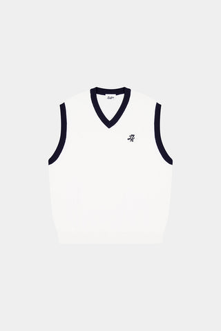 BUNKER KNIT VEST CHALK