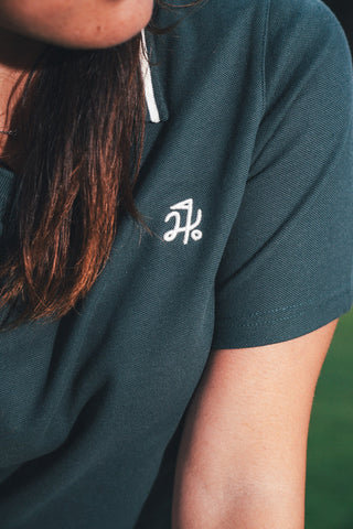 PIQUE SS POLO GOLF GREEN