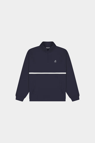 MENS CLUB ¼ ZIP CREW NAVY/CHALK