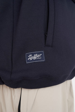 MENS CLUB ¼ ZIP CREW NAVY/CHALK