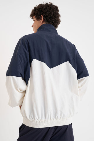 CADDIE TRACK JACKET NAVY