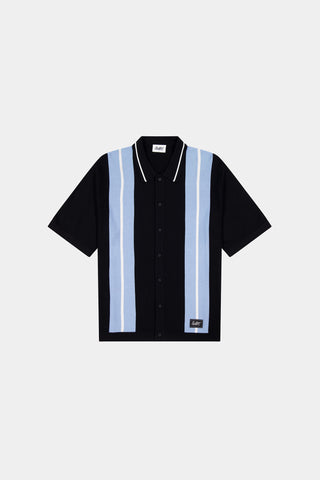 MENS BIRDIE KNIT SHIRT BLACK