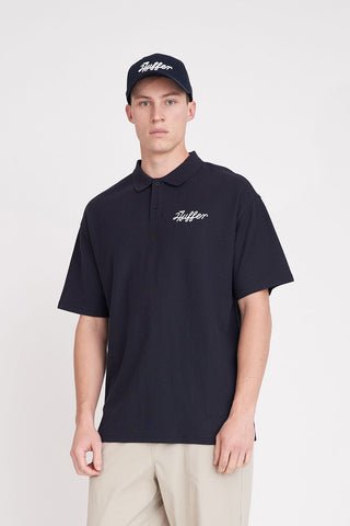 MENS PAR SS POLO/TAP THAT NAVY