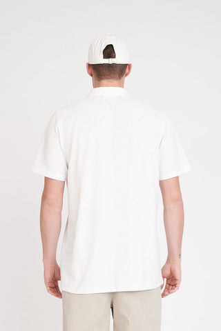 MENS CLASSIC SS POLO CHALK