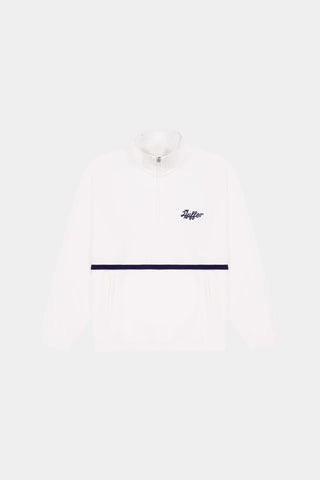 WMNS CLUB ¼ ZIP CREW CHALK/NAVY