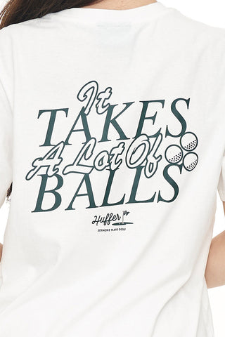 CLASSIC TEE 170/BALLSY CHALK