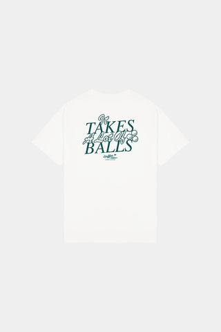 CLASSIC TEE 170/BALLSY CHALK