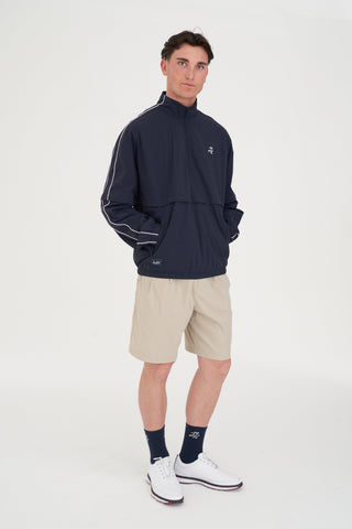 MENS MATCH JACKET NAVY/WHITE