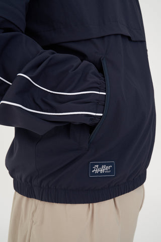 MENS MATCH JACKET NAVY/WHITE