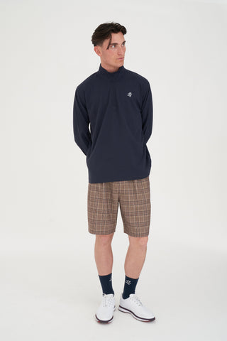 TECH QUARTER ZIP NAVY