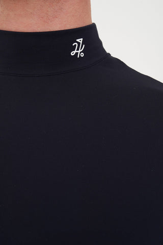 MOCKNECK LS BASELAYER NAVY