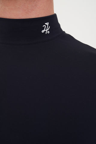 MOCKNECK LS BASELAYER NAVY