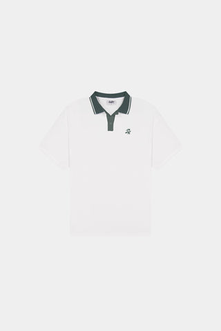 CHECK PAR SS POLO CHALK