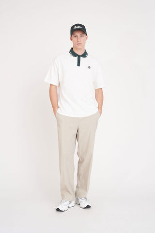CHECK PAR SS POLO CHALK