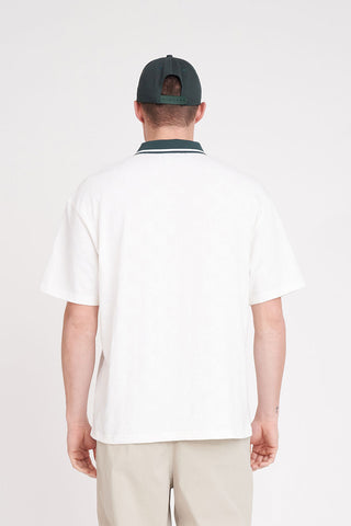 CHECK PAR SS POLO CHALK