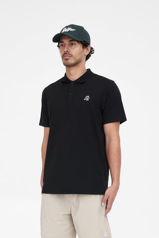 TECH CLASSIC SS POLO BLACK