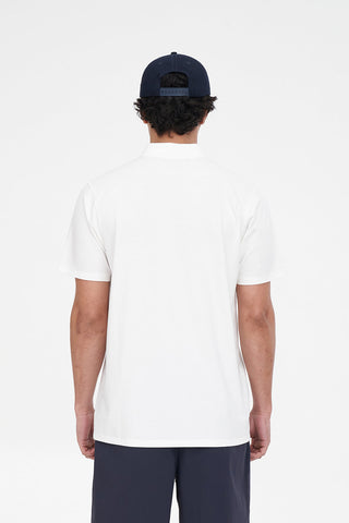 TECH CLASSIC SS POLO CHALK