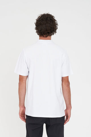 MENS CLASSIC SS POLO WHITE