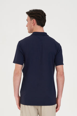 TECH PANEL CLASSIC POLO NAVY/WHITE