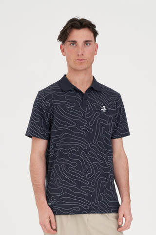TECH PANEL CLASSIC POLO/PUPUKE NAVY