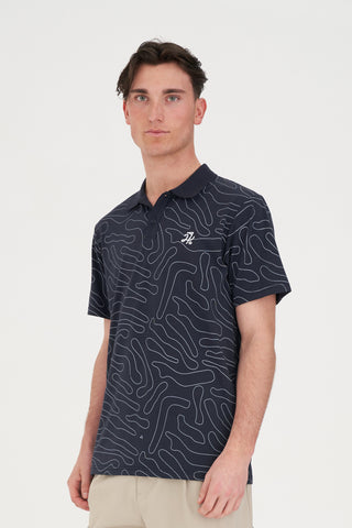 TECH PANEL CLASSIC POLO/PUPUKE NAVY