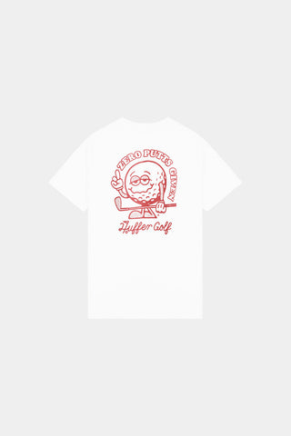 MENS BLOCK TEE 220/ZERO PUTTS CHALK