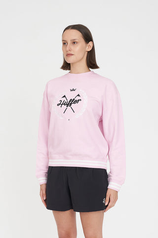 WOMENS CLUB RELAX CREW/LEGACY PETAL