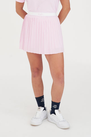BIRDIE PLEATED GOLF SKORT CAMELLIA