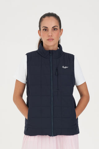 WOMENS DRIVER VEST NAVY