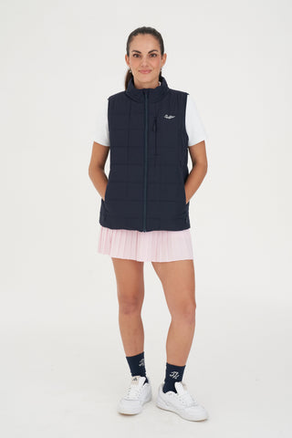 WOMENS DRIVER VEST NAVY
